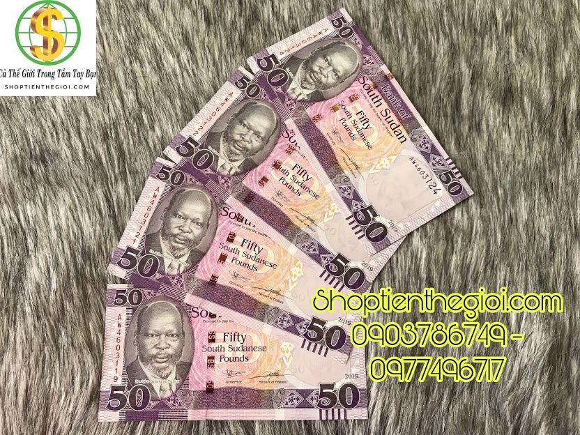 South Sudan banknote - Nam Sudan 50 Pound 2019 UNC